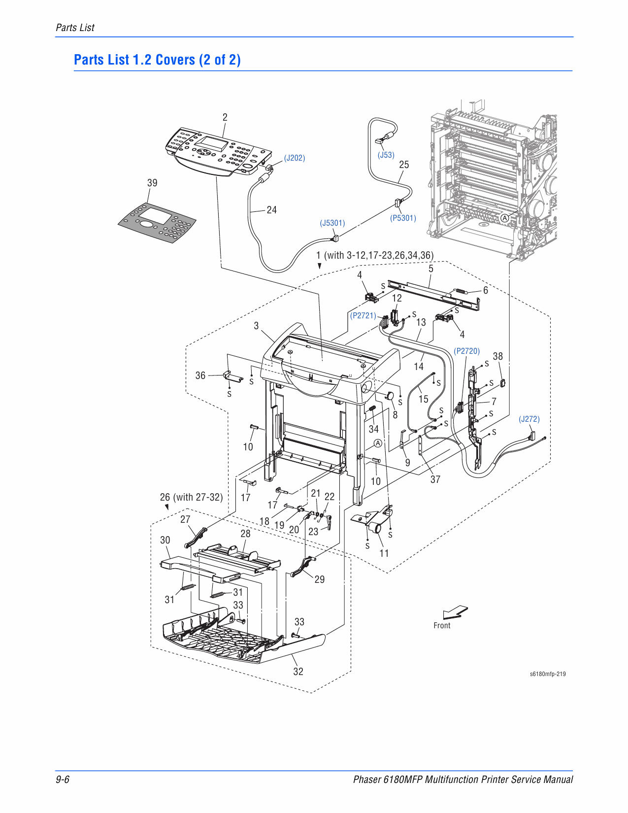 Xerox Phaser 6180-MFP Parts List and Service Manual-5